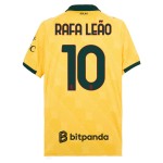 Nogometni Dresovi A.C. Milan Rafael Leao 10 Treći 2025-26 Kratkih Rukava